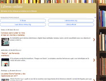 Tablet Screenshot of librosonline.org